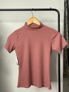 Blusa Canelada Manga Gola - EU VISTO LOLA