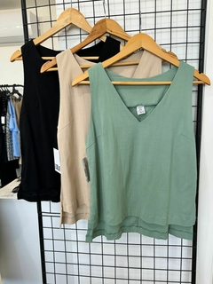 blusa de linho Sabrina na internet