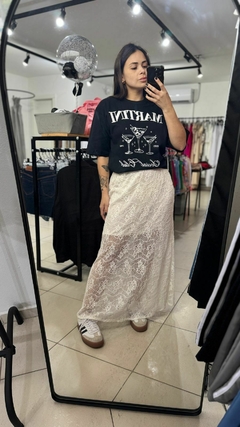 saia renda longa - comprar online