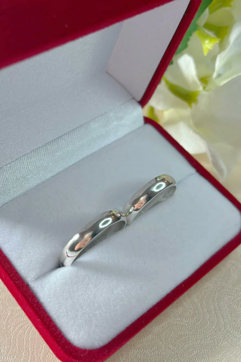 Alianzas plata 925 - comprar online