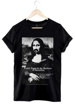 Remera Frank Zappa (Negro)
