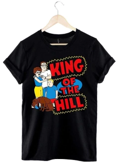 Remera King of the Hill (negro)