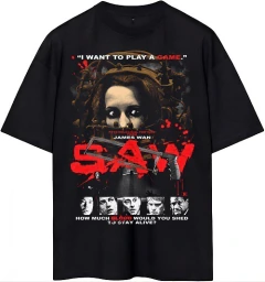 Remera Horror/Terror - (negro) - Doble Nelson