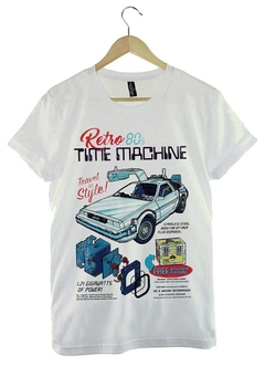 Remera Retro 80s Time Machine