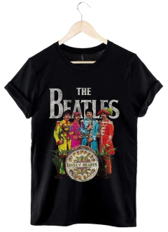 Remera The Beatles (Negro) - comprar online