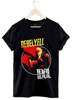 Remera Billy Idol (Negro)
