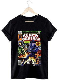 Remera Black Panther (Negro)