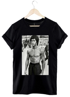 Remera Bruce Lee (Negro)