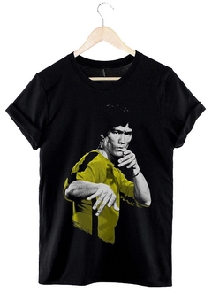Remera Bruce Lee (Negro)