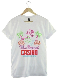 Remera Mr Burns Casino