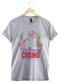Remera Mr Burns Casino - comprar online