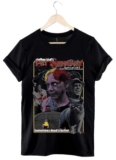 Remera Pet sematary (Negro)