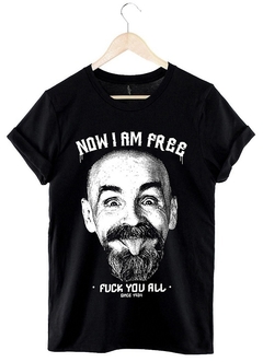 Remera Charles Manson (negro)