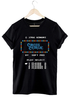 Remera Circus Charlie (Negro)