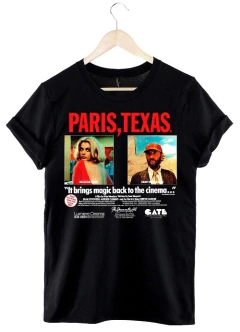 Remera Paris, Texas - (negro) en internet
