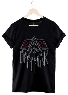 Remera Daft Punk (Negro)
