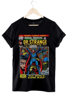 Remera Doctor Strange (negro)