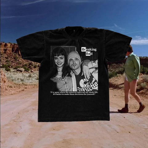 Remera Breaking Bad Jesse and Jane (negro) - comprar online