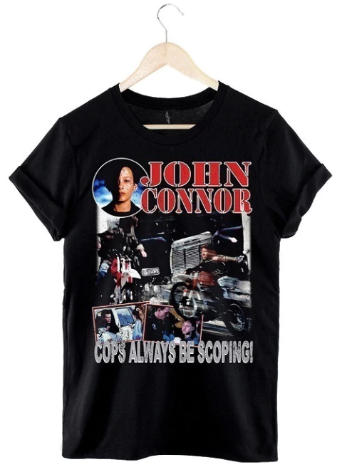 Remera Terminator Connor (Negro) - comprar online