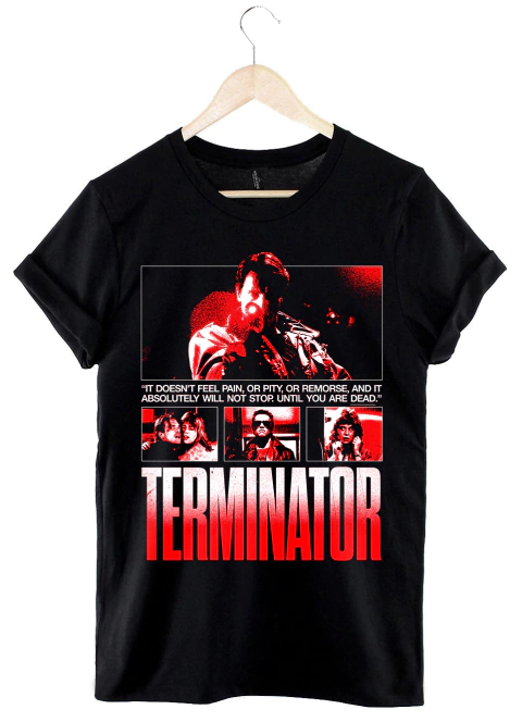 Remera Terminator (Negro)