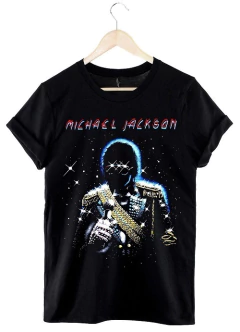 Remera Michael Jackson - (negro)