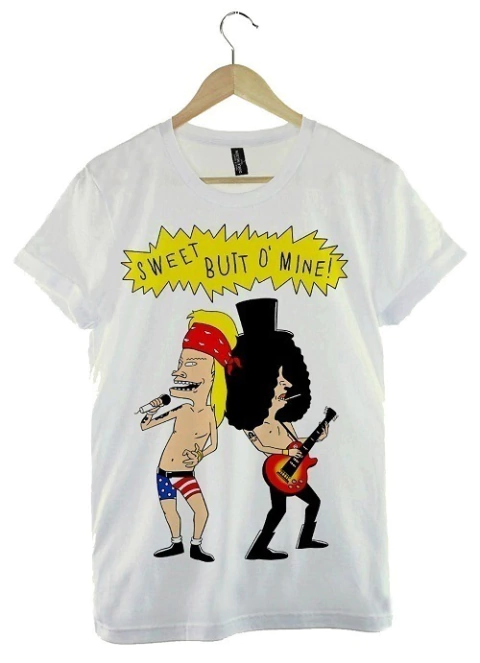 Remera Beavis and butthead Guns N Roses