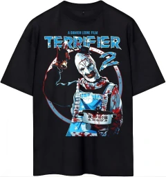Remera Horror/Terror - (negro) - Doble Nelson