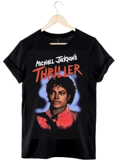 Remera Michael Jackson - (negro)