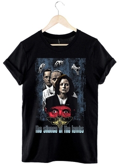 Remera Silence of the Lambs (negro)