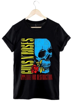 Remera Guns n Roses (negro)