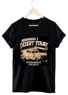 Remera Breaking Bad Desert Tours (negro)
