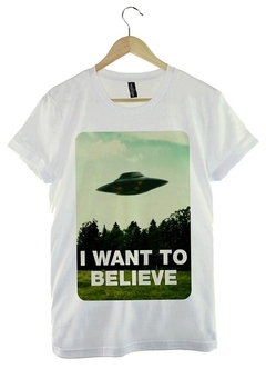 Remera I Want to Believe