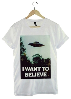 Remera I Want to Believe