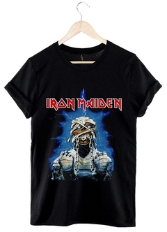 Remera Iron Maiden (negro)