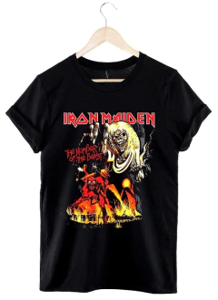 Remera Iron Maiden (Negro)
