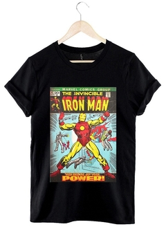 Remera Iron Man (Negro)