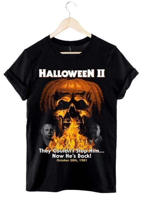 Remera Halloween (Negro) - comprar online