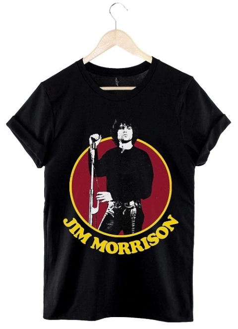 Remera Jim Morrison (Negro)