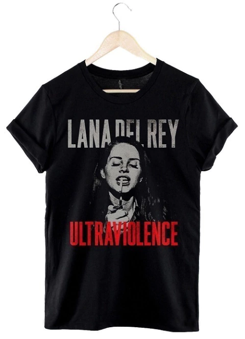 Remera Lana del Rey (negro)