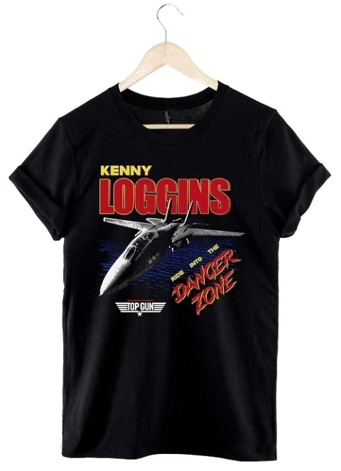 Remera Top Gun (Negro)