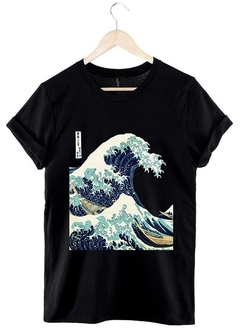 Remera La Gran Ola (negro)