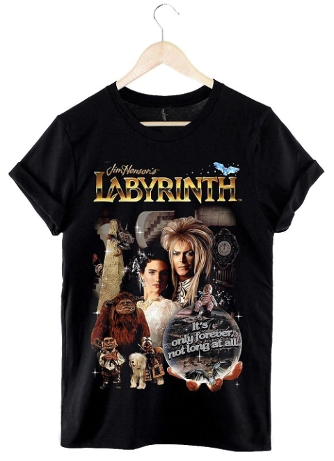 Remera Laberinto (negro)