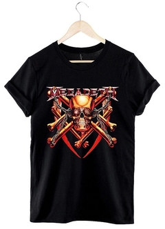 Remera Megadeth (Negro)