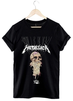 Remera Metallica (Negro)