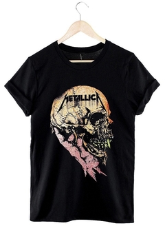 Remera Metallica (Negro)