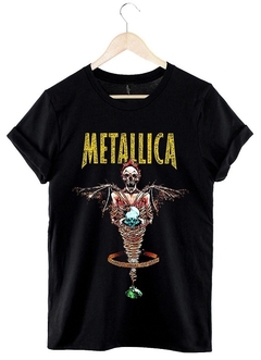Remera Metallica (Negro)