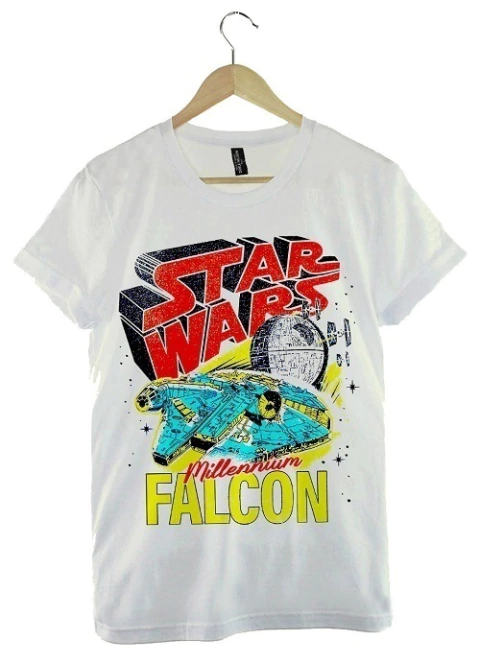 Remera Star Wars millennium falcon