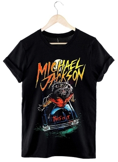 Remera Michael Jackson (negro)