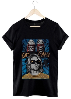 Remera Kurt Cobain (Negro)