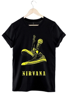Remera Nirvana (Negro)